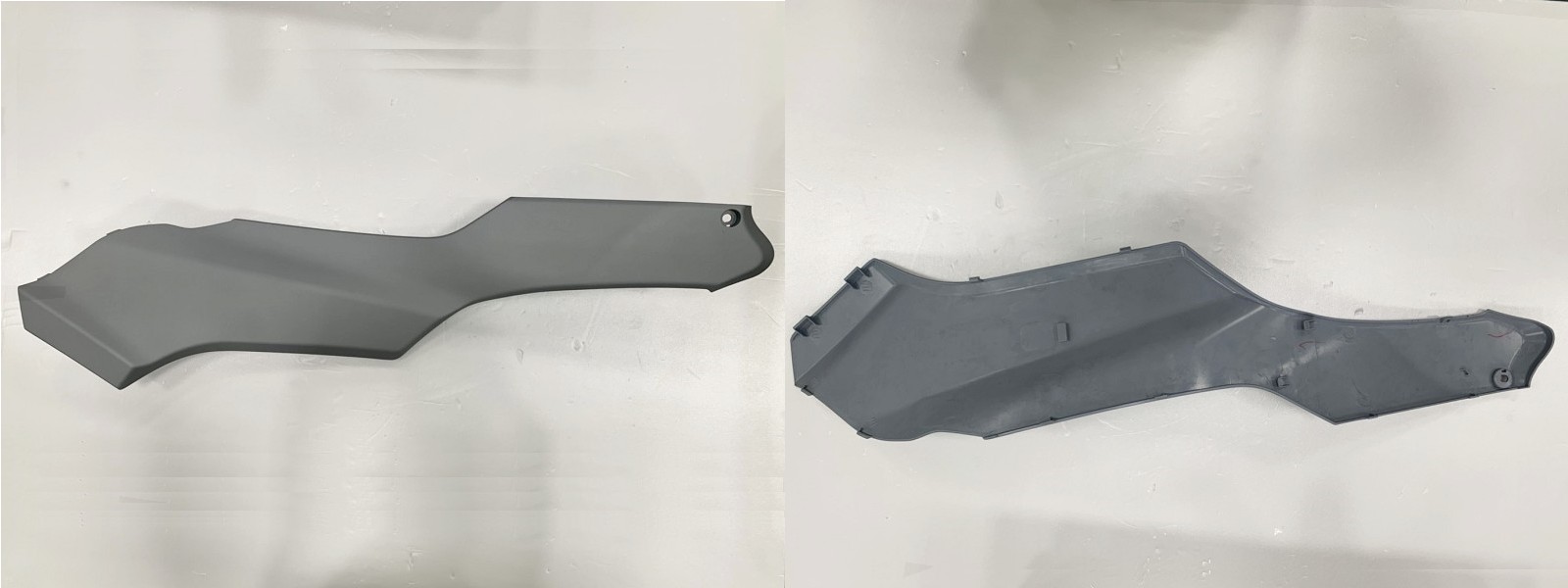 Облицовка боковая левая серый (GY-010UL)