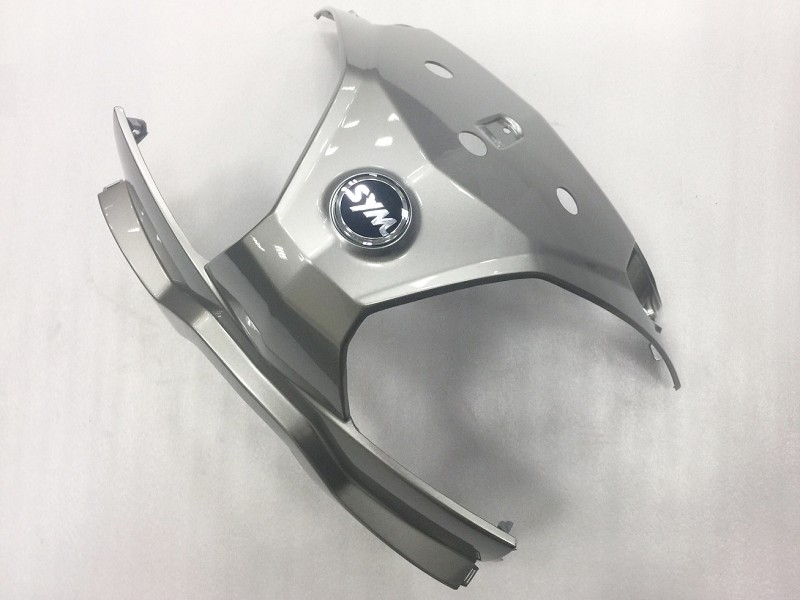 Облицовка фонарей задняя серебристый_S-7S