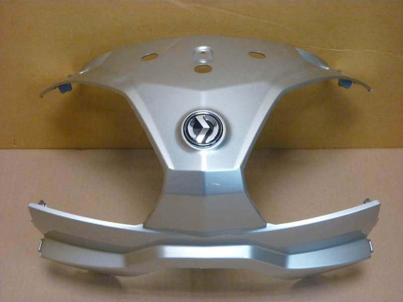 Облицовка фонарей задняя серебристый_S-7S