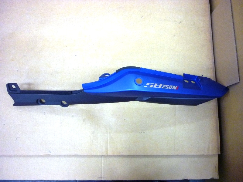 Облицовка задняя левая синий (BU-2935UL/GY-7450U)