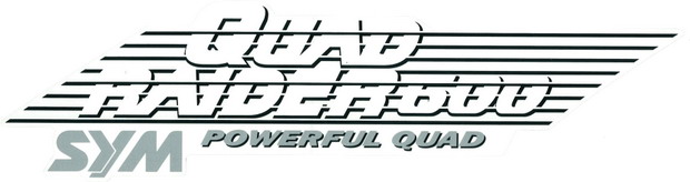 Наклейка на пластик боковой правый