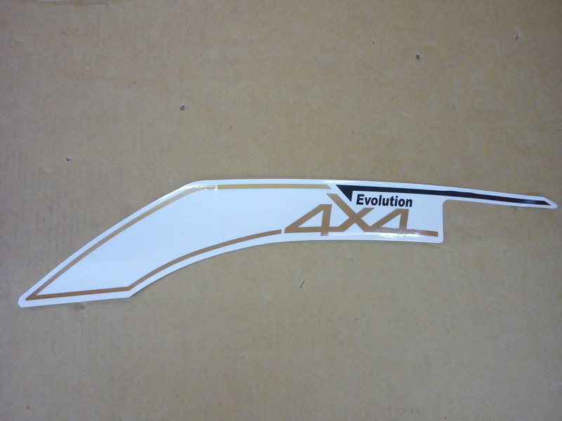 Наклейка крыла заднего тип 2