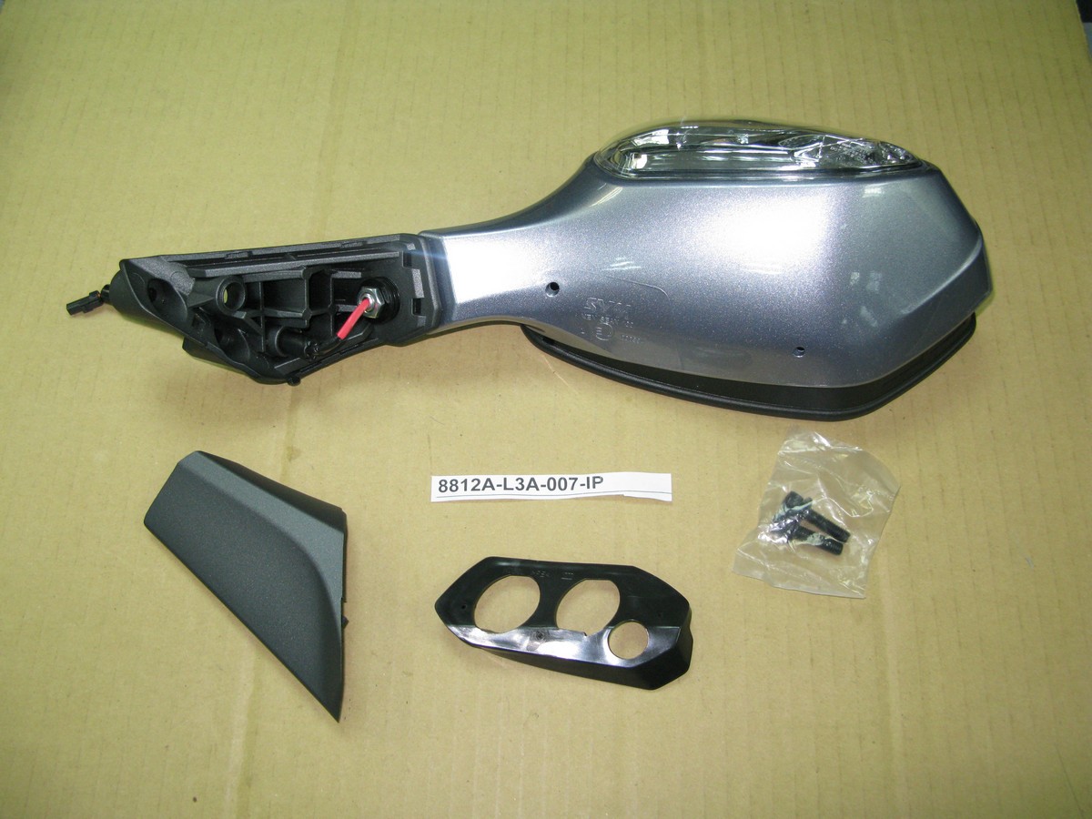 Зеркало заднего обзора левое серый_GY-517S