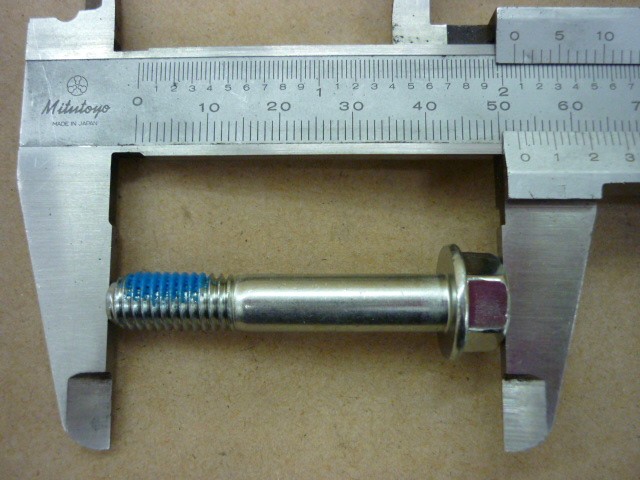 Винт с фланцем М8х45