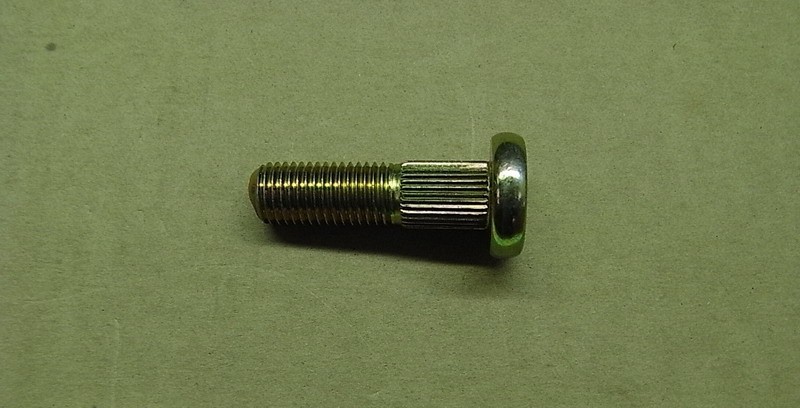 Винт для колес с насечкой