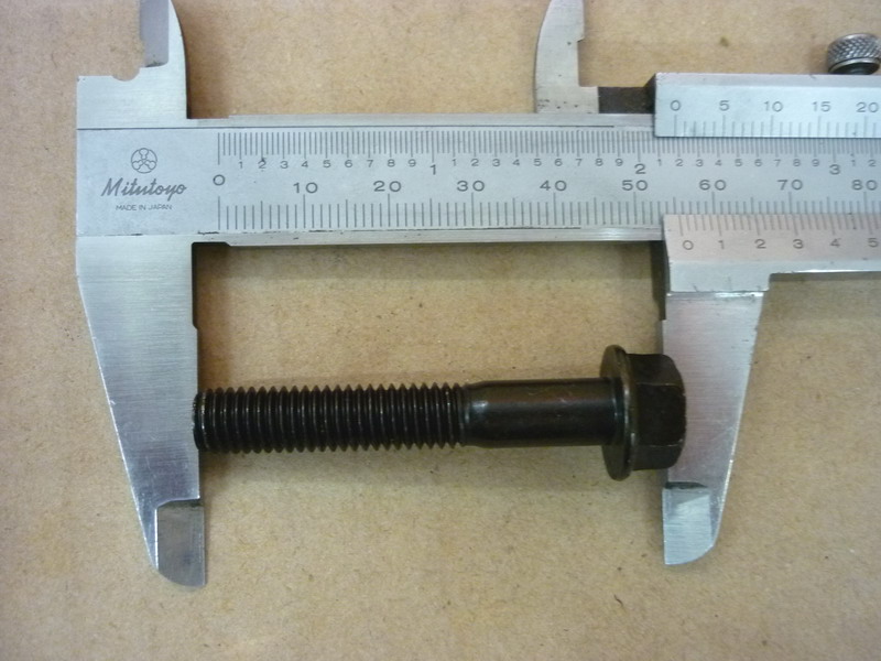 Винт с фланцем M8x48