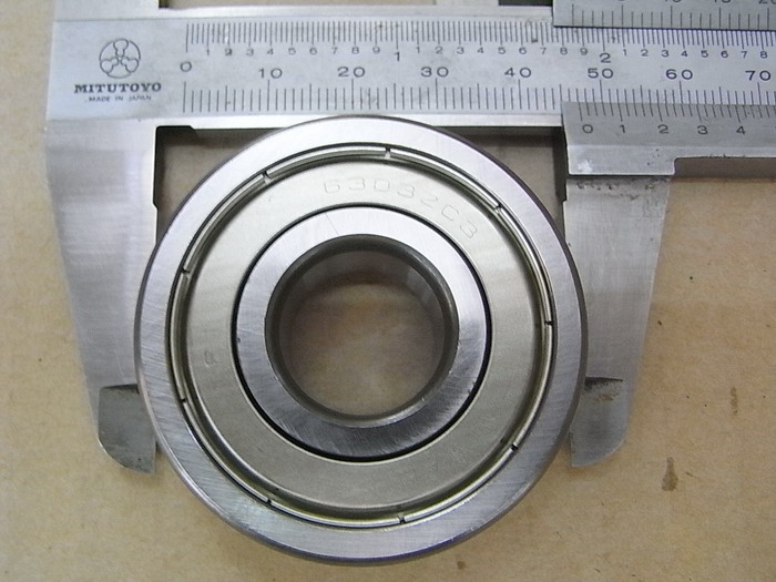 Подшипник шариковый 6303zz c3/l106qr