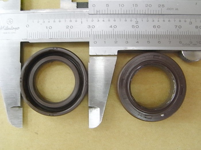 Сальник 20x31x7 коленвала левый