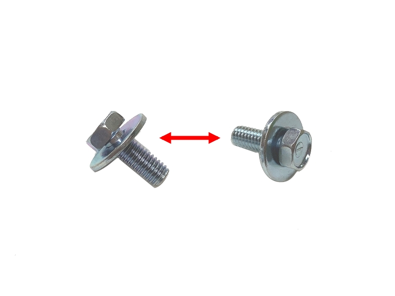 Винт с шайбой М6х16