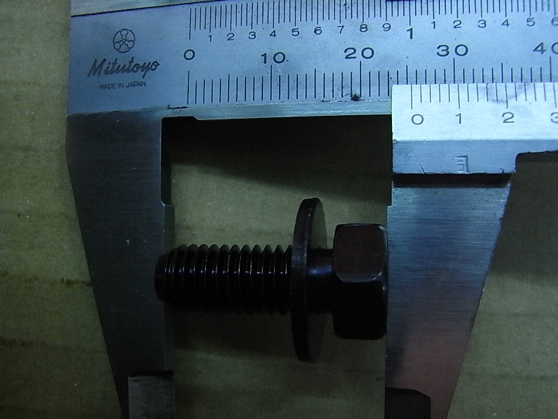 Болт с шайбой 8х20