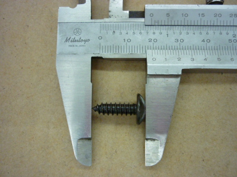 Винт самонарезающий 5х16