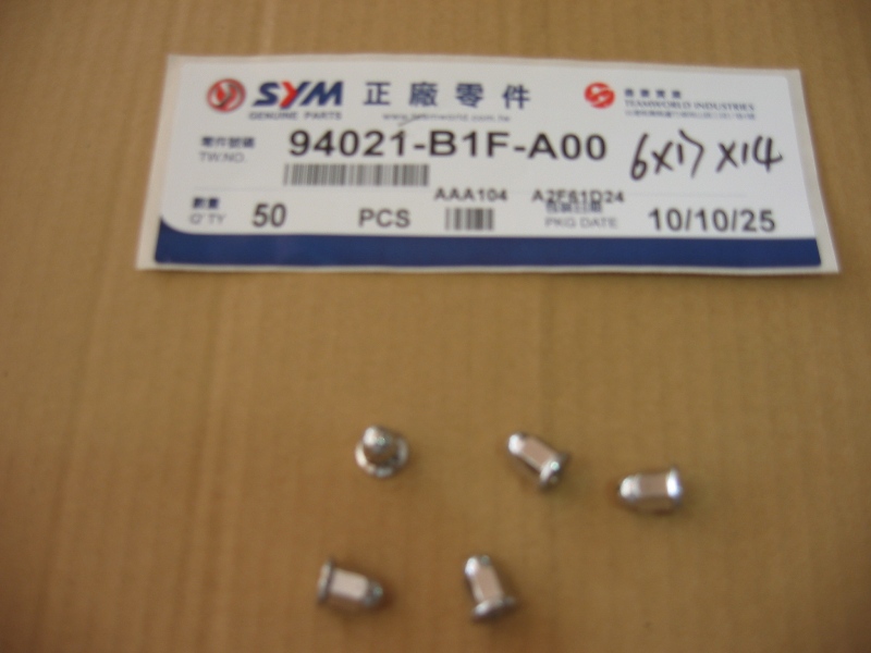 Гайка закрытая 6мм