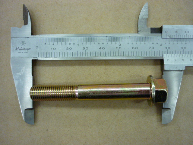 Винт с фланцем М10х70