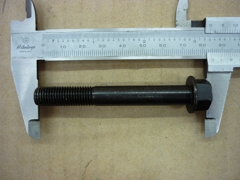 Винт с фланцем М10x75