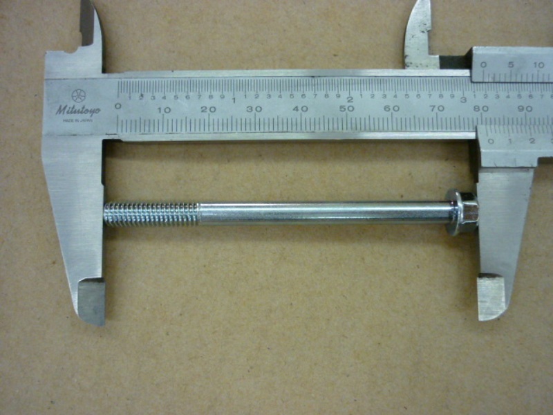 Винт с фланцем М6х75