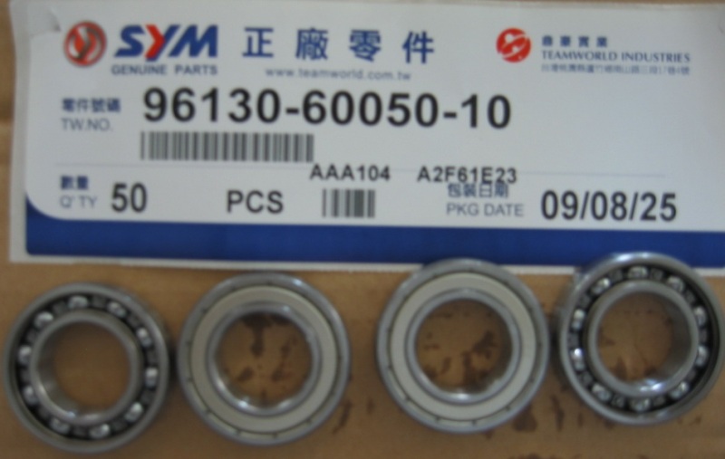 Подшипник шариковый 6005z