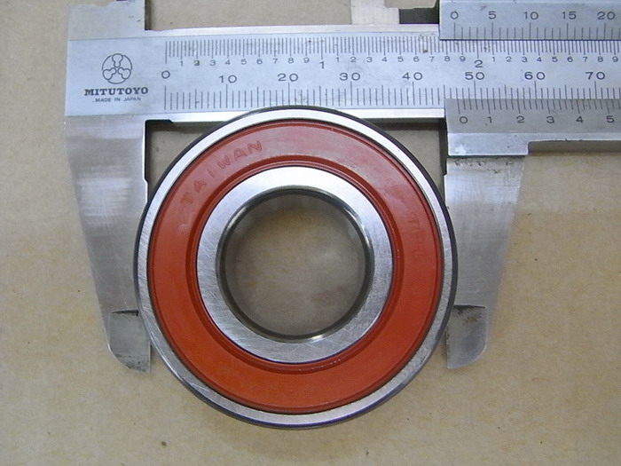 Подшипник шариковый радиальный 6204 LLU C3/2A