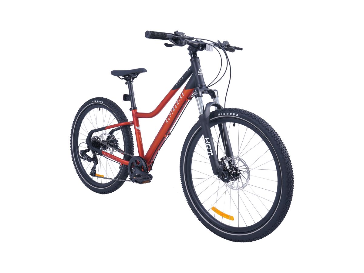 Велосипед подростковый Alpinebike Pegas 7-24 рассветный оранжевый