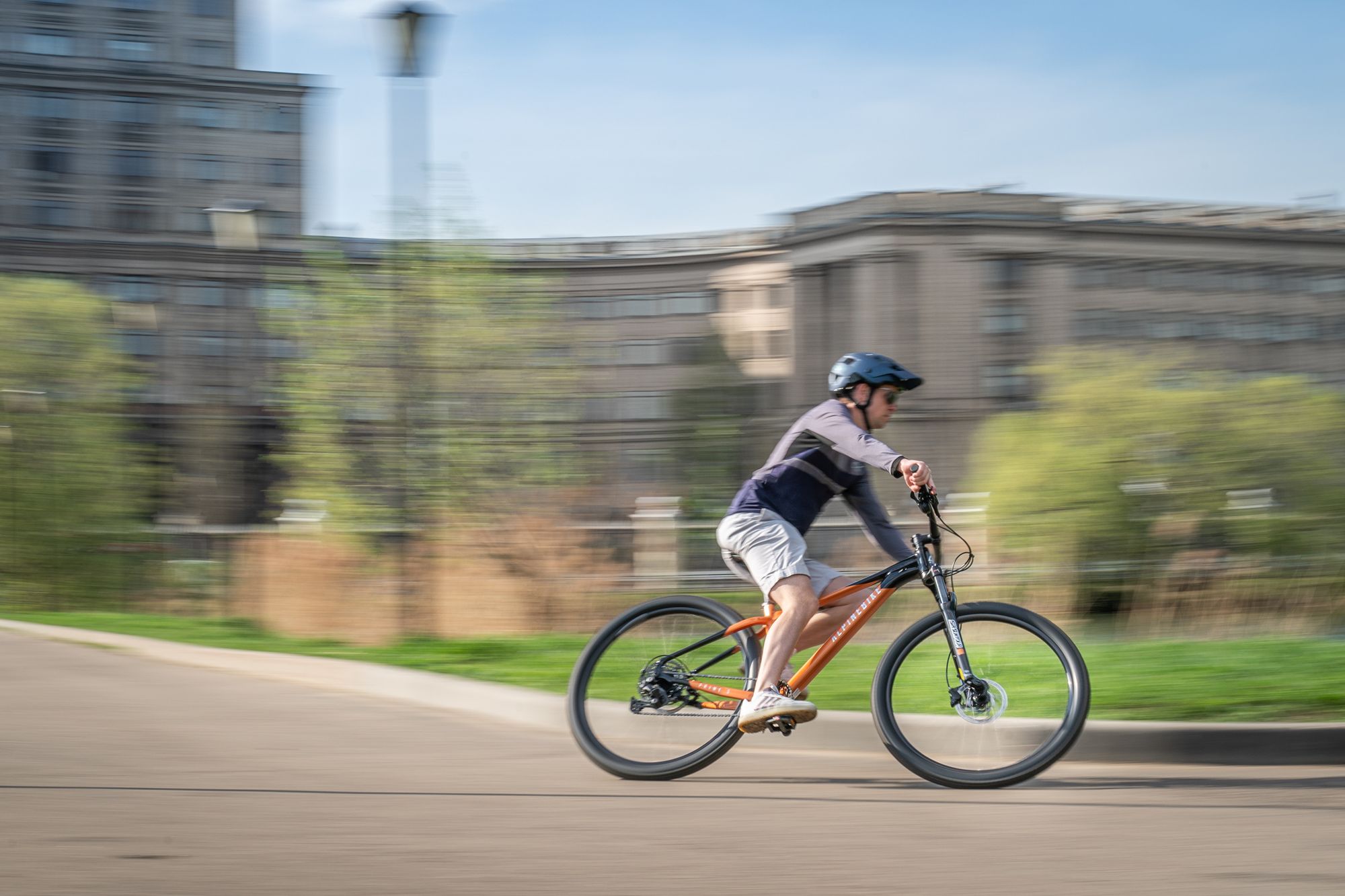 Велосипед горный Alpinebike Prime 9 свежая медь
