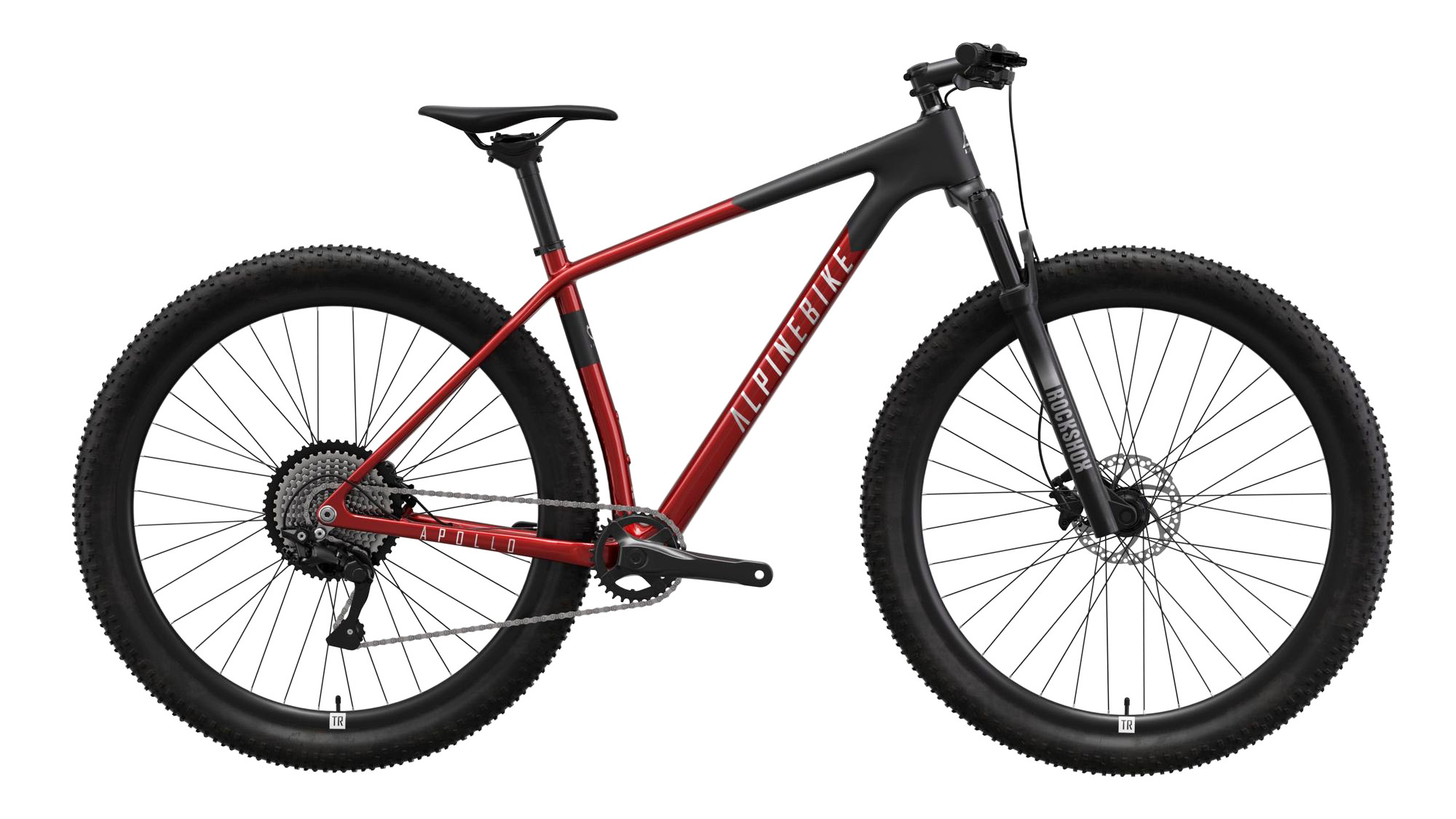 Велосипед горный Alpinebike Apollo Черно-красный