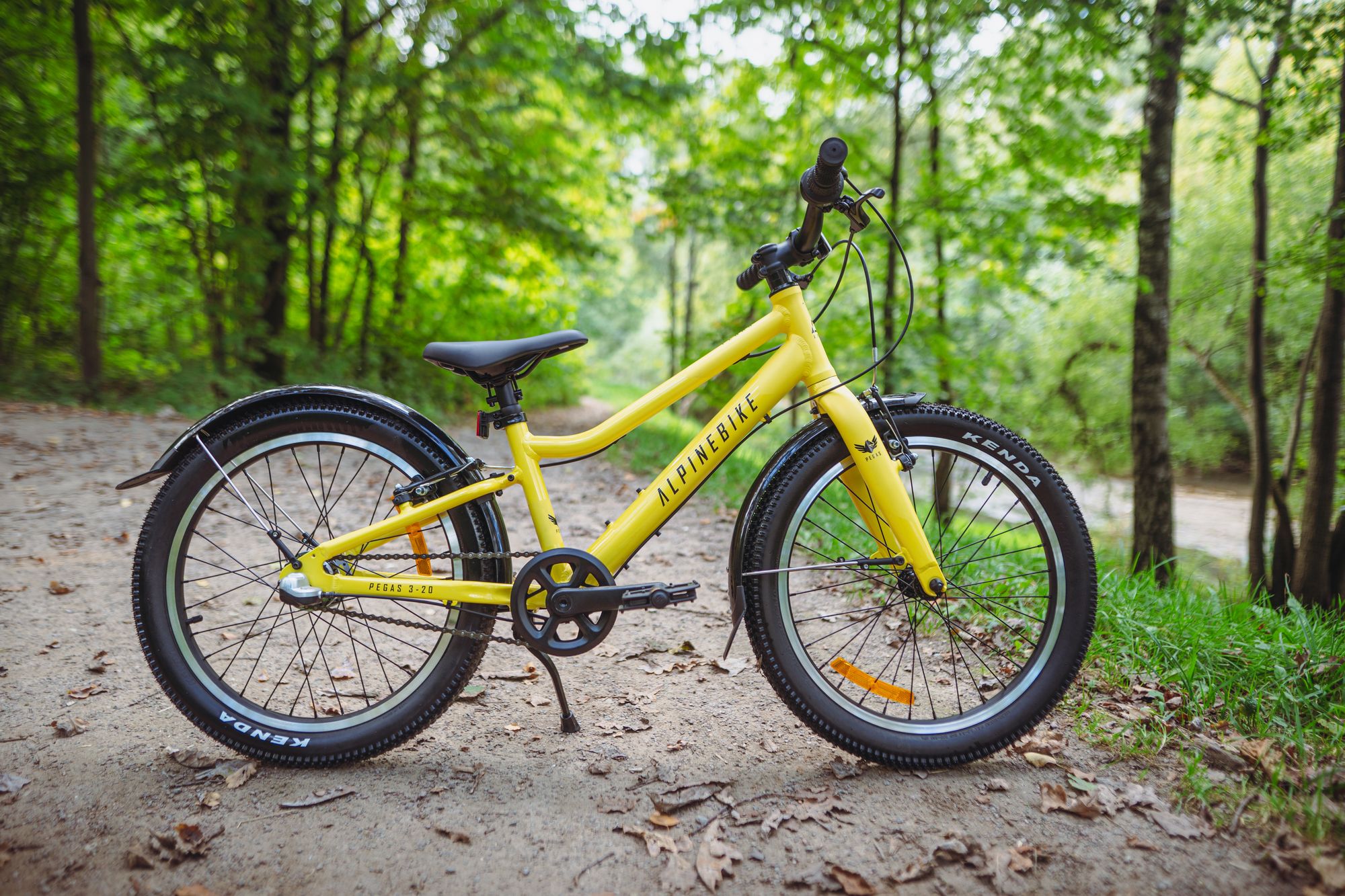 Велосипед детский Alpinebike Pegas 3-20, один размер, цвет Желтый