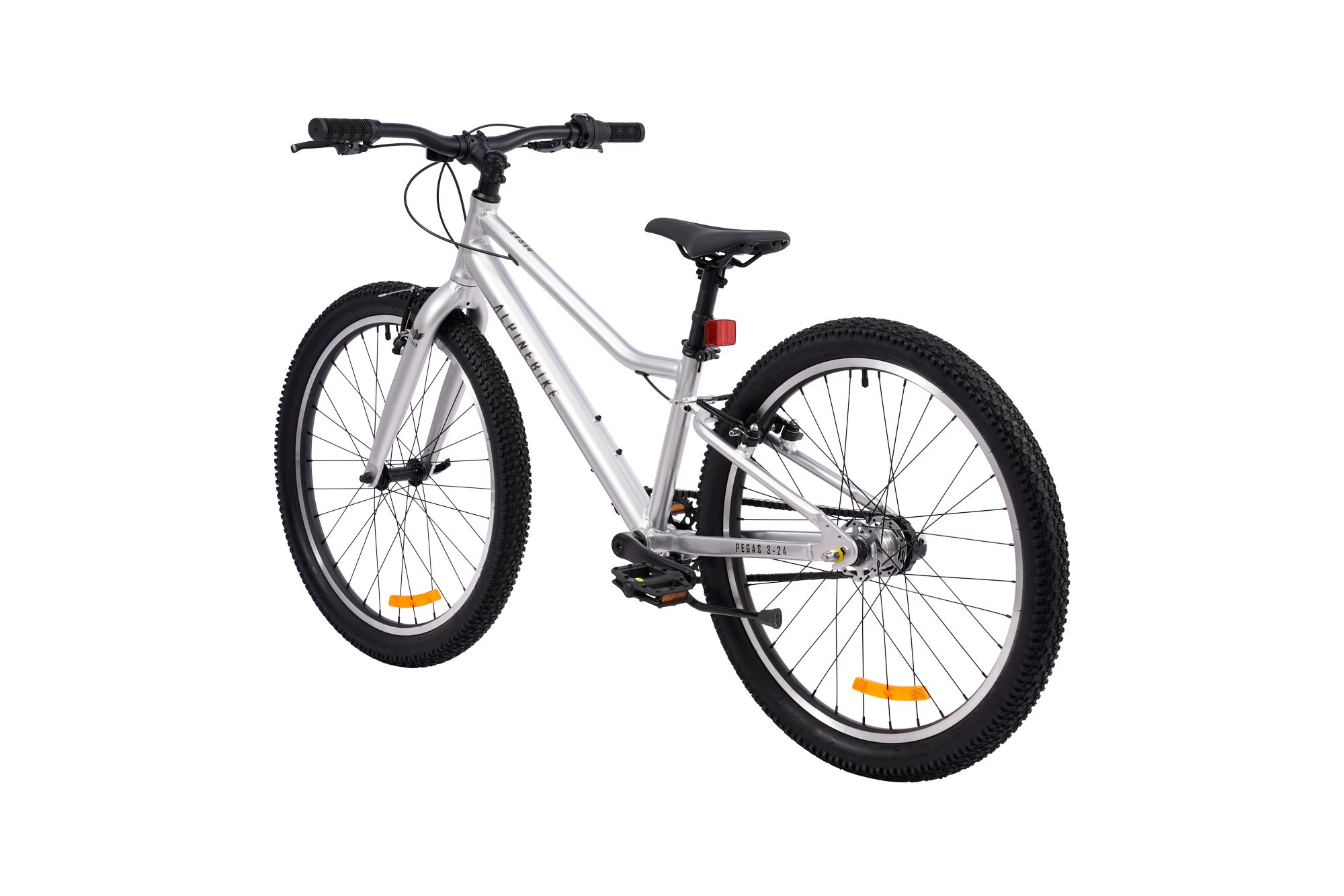Велосипед подростковый Alpinebike Pegas 3-24, один размер, цвет Серый