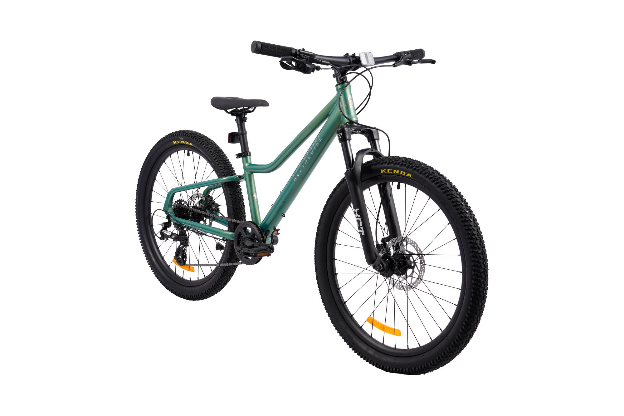 Велосипед подростковый Alpinebike Pegas 7-24, один размер, цвет Зеленый