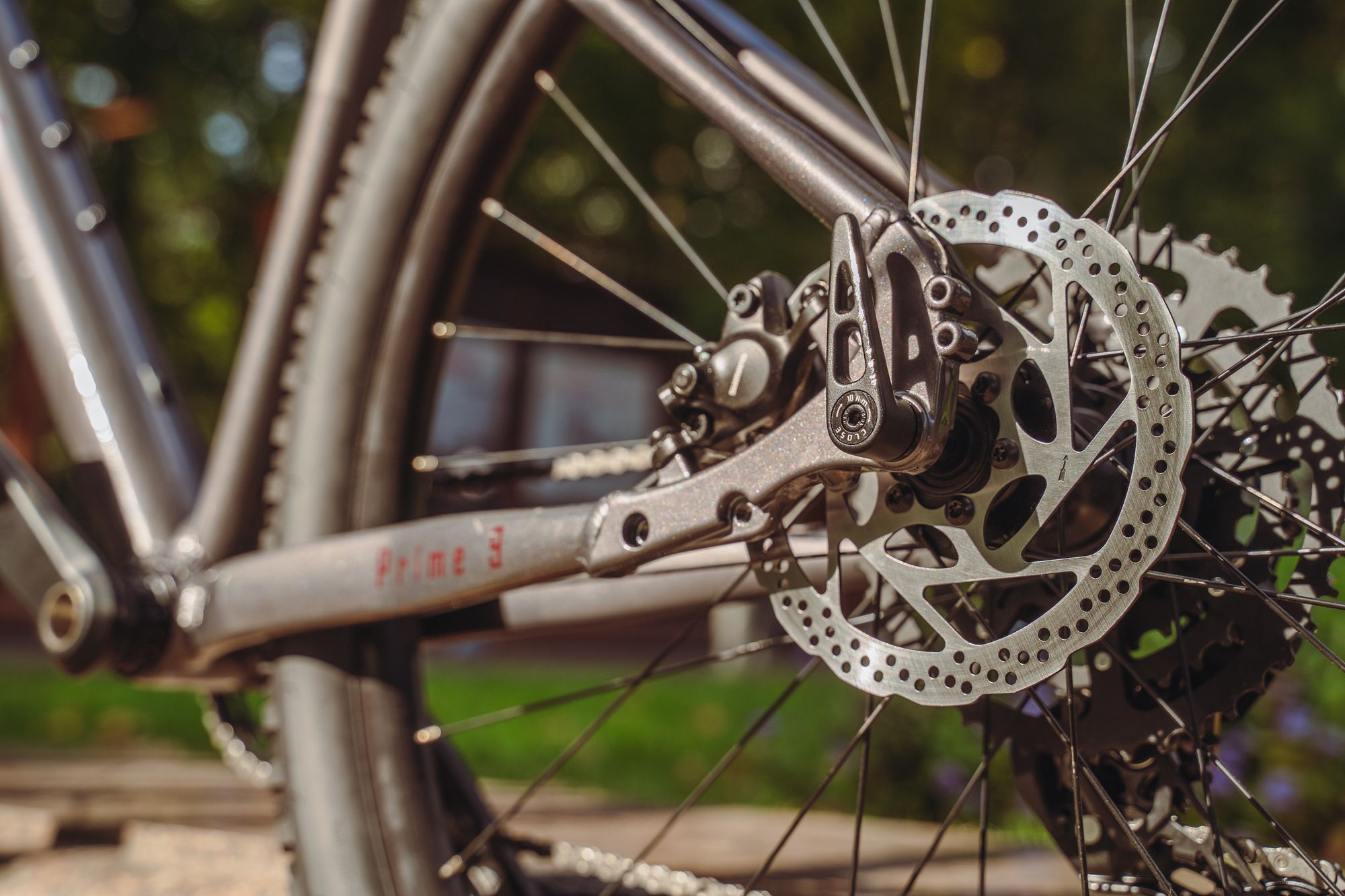 Велосипед горный Alpinebike Prime 9 Серый