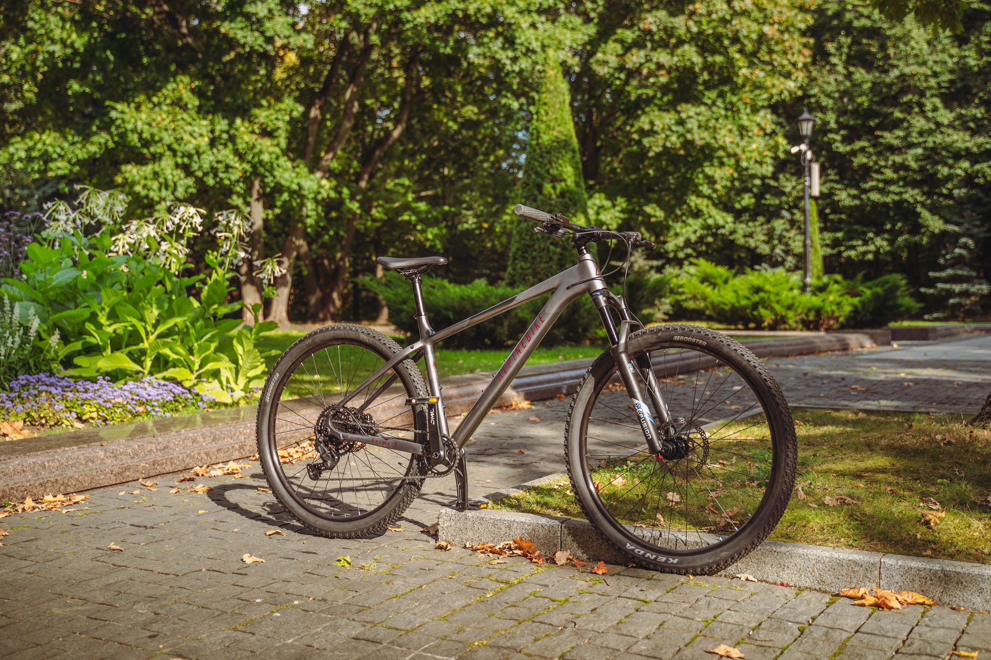 Велосипед горный Alpinebike Prime 9 Серый