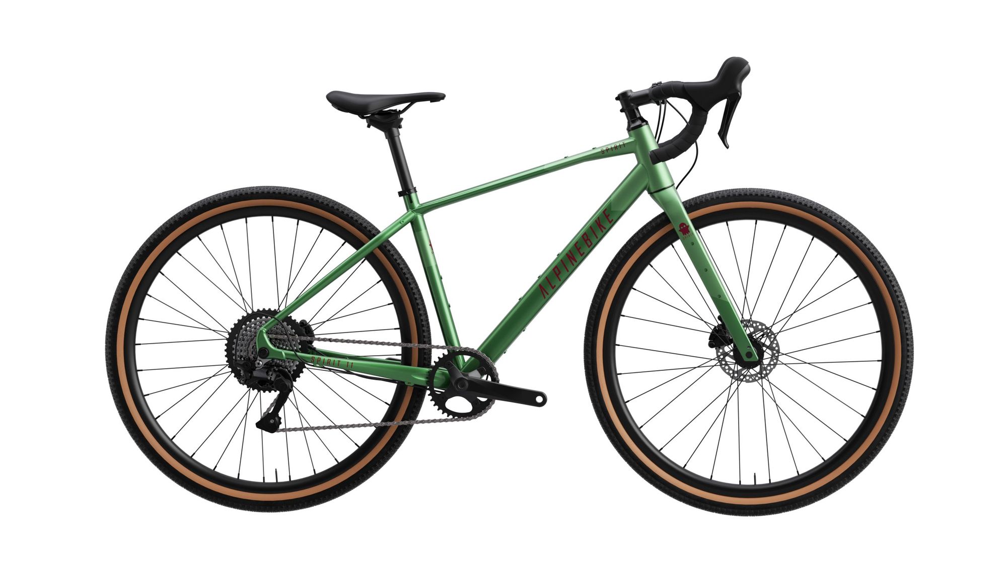 Велосипед гравийный Alpinebike Spirit 11 Зеленый