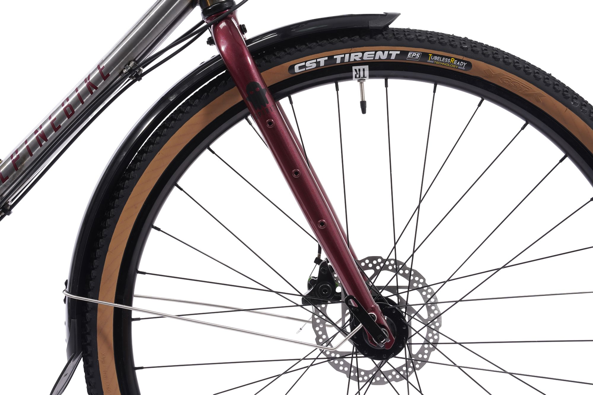 Велосипед гравийный Alpinebike City Spirit CR Полированная сталь