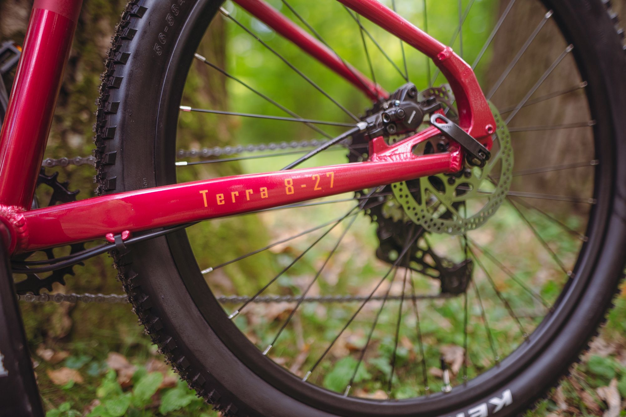 Велосипед горный Alpinebike Terra 8W Красный