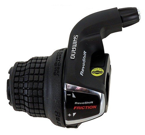 Шифтер Shimano Tourney, RS35, лев, 3(SIS)ск, тр. 1800мм, б/уп.