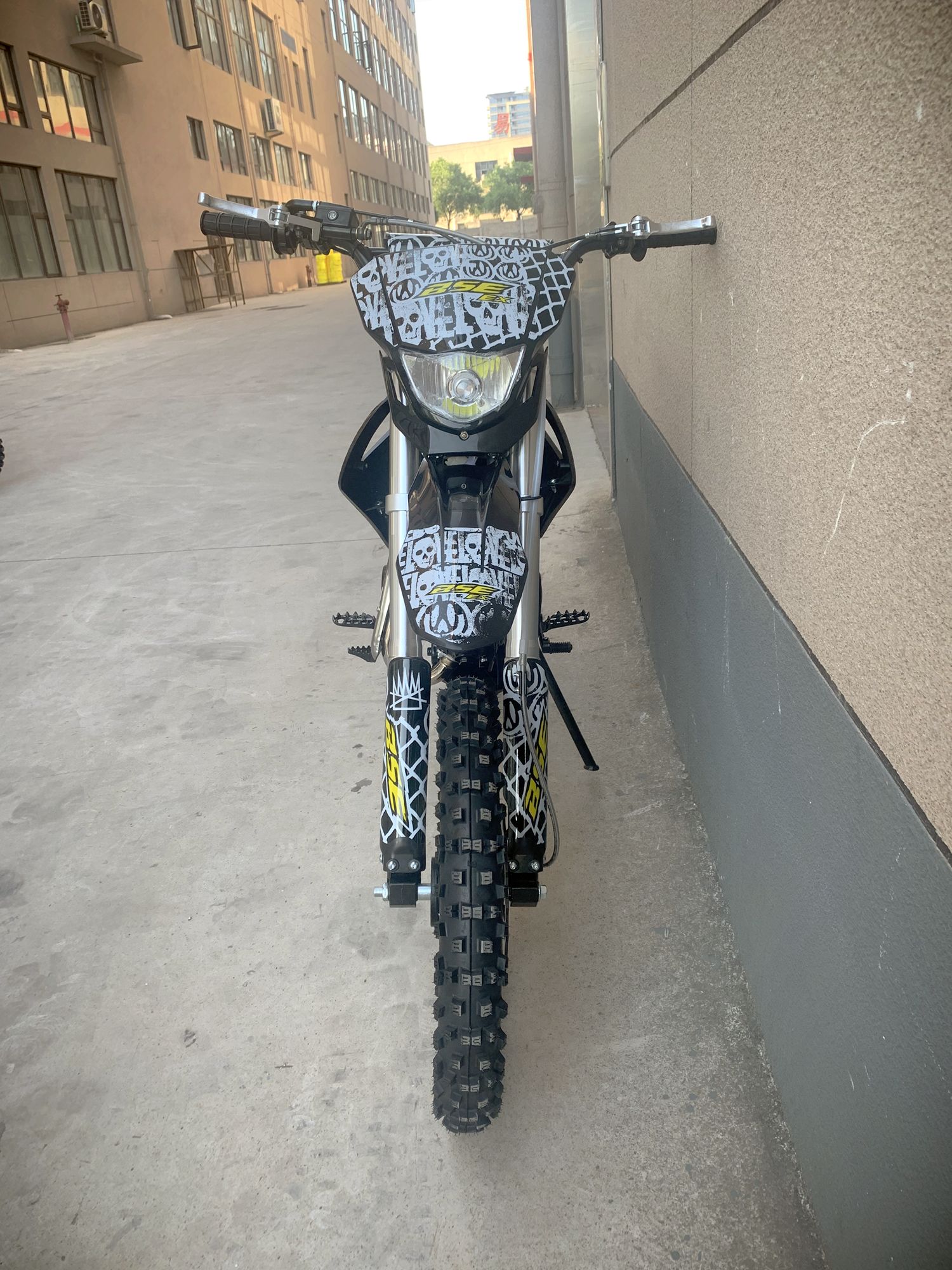 Питбайк BSE EX 14/12 Max13 White Yellow (030) 