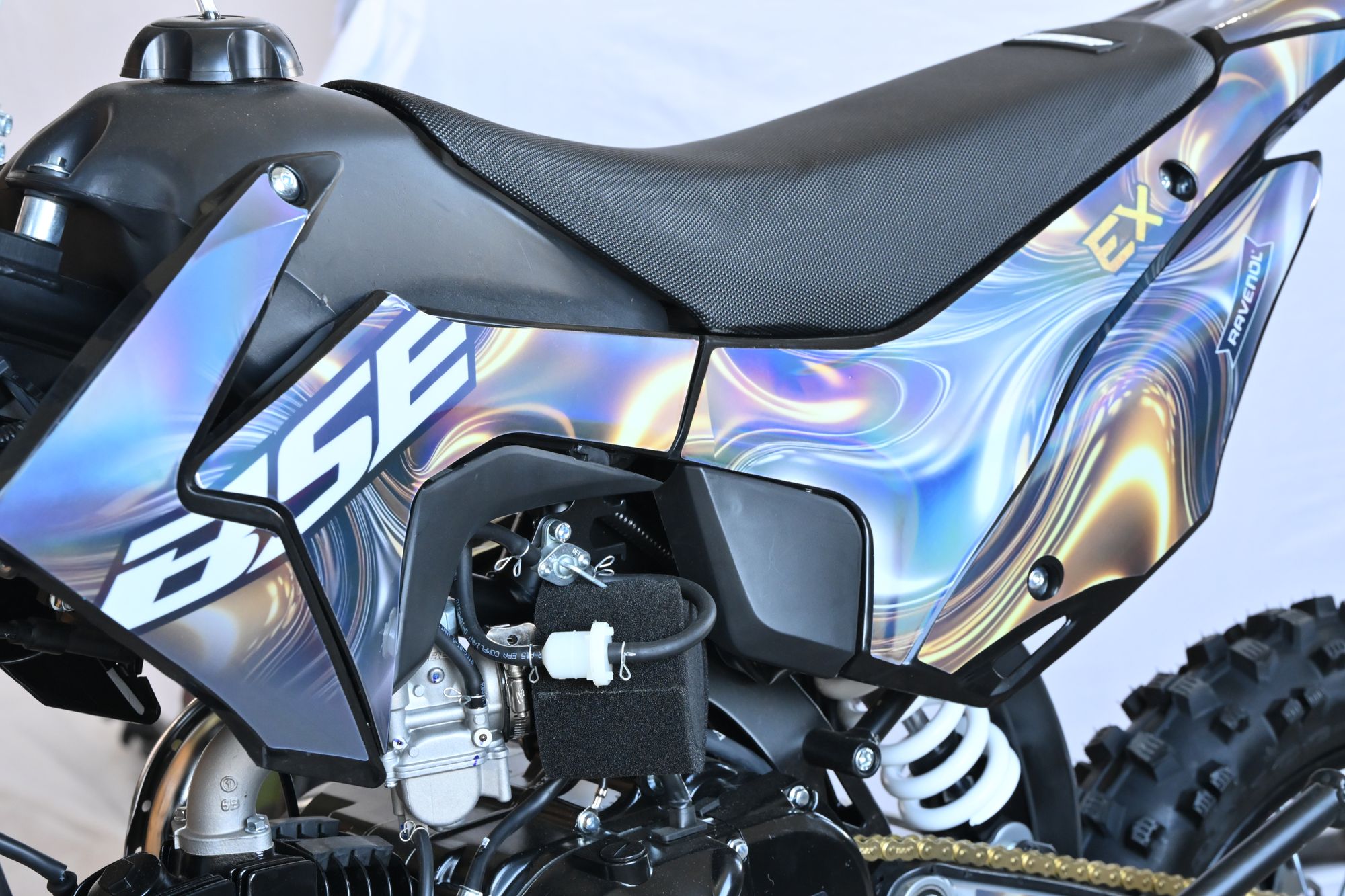Питбайк EX125 14/12 Astral Gold/Chrome