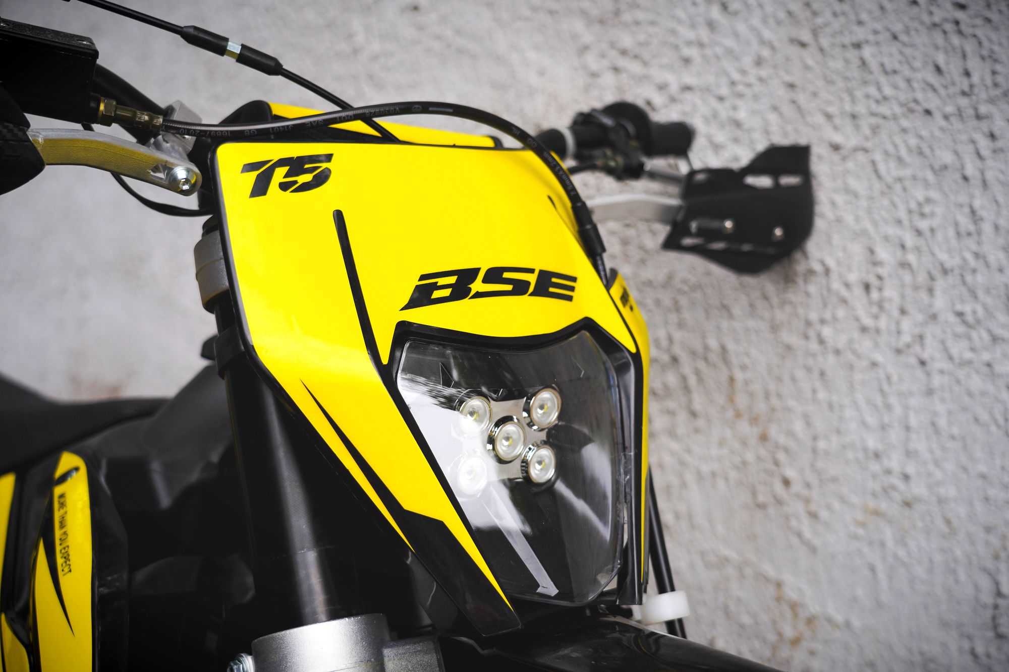 Эндуро / кроссовый мотоцикл BSE T5 Yellow Twister (015)