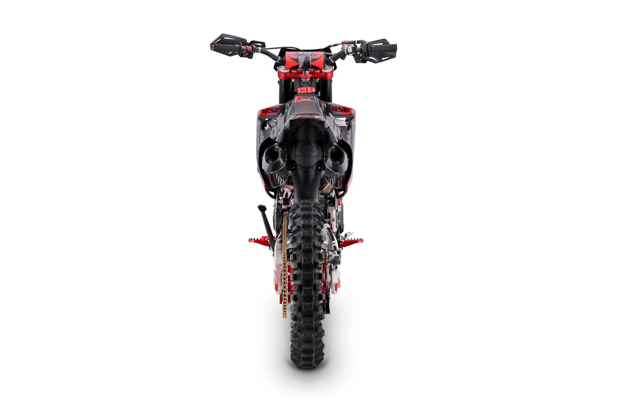 Эндуро / кроссовый мотоцикл BSE Z8 Twin Grey/red