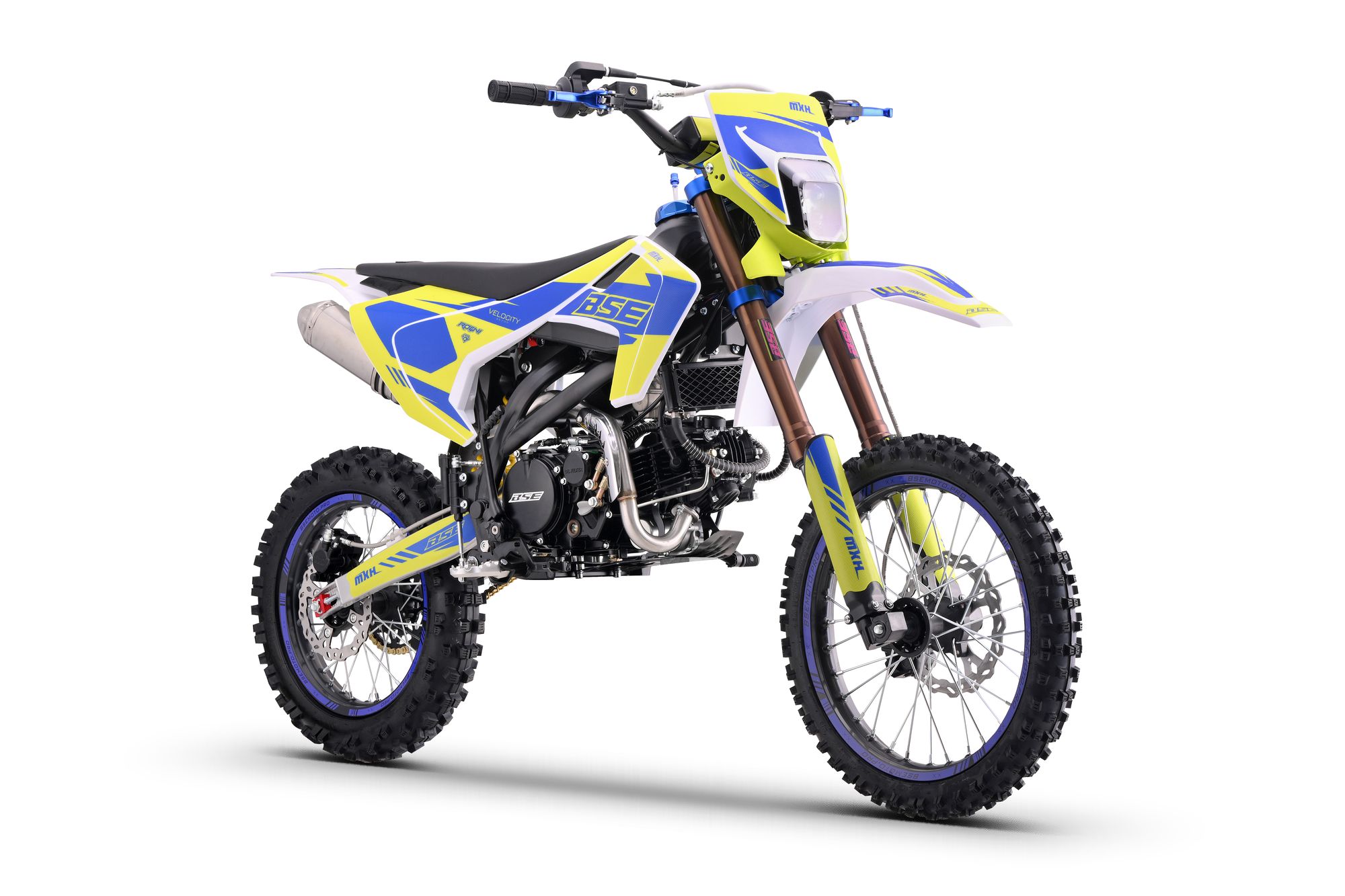 Питбайк BSE MXH 150 17/14 RAPT Green\Blue