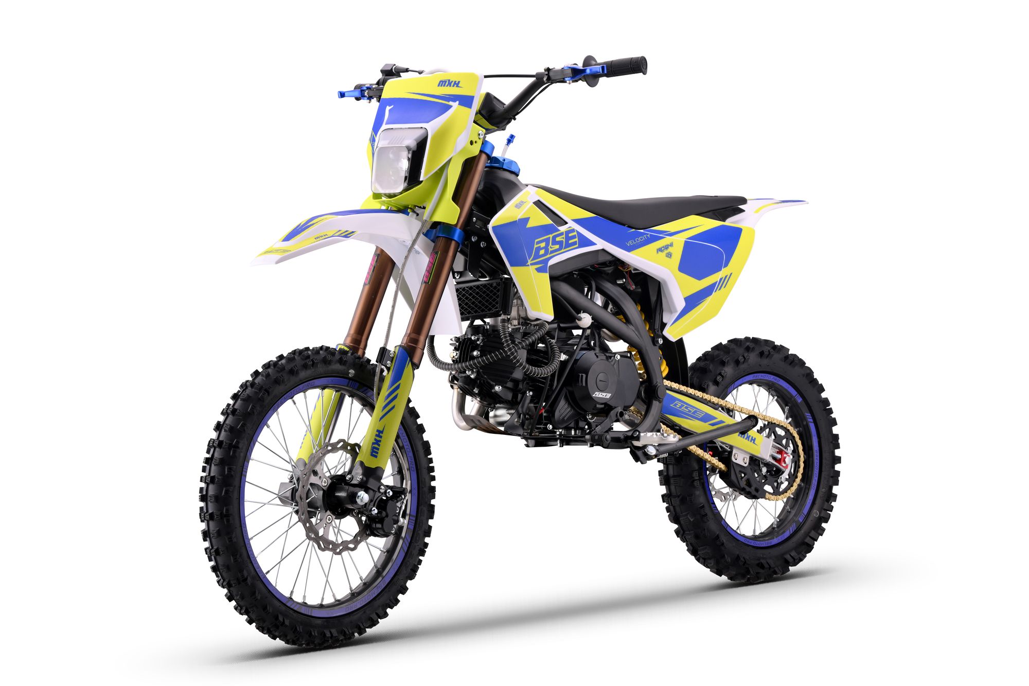 Питбайк BSE MXH 150 17/14 RAPT Green\Blue