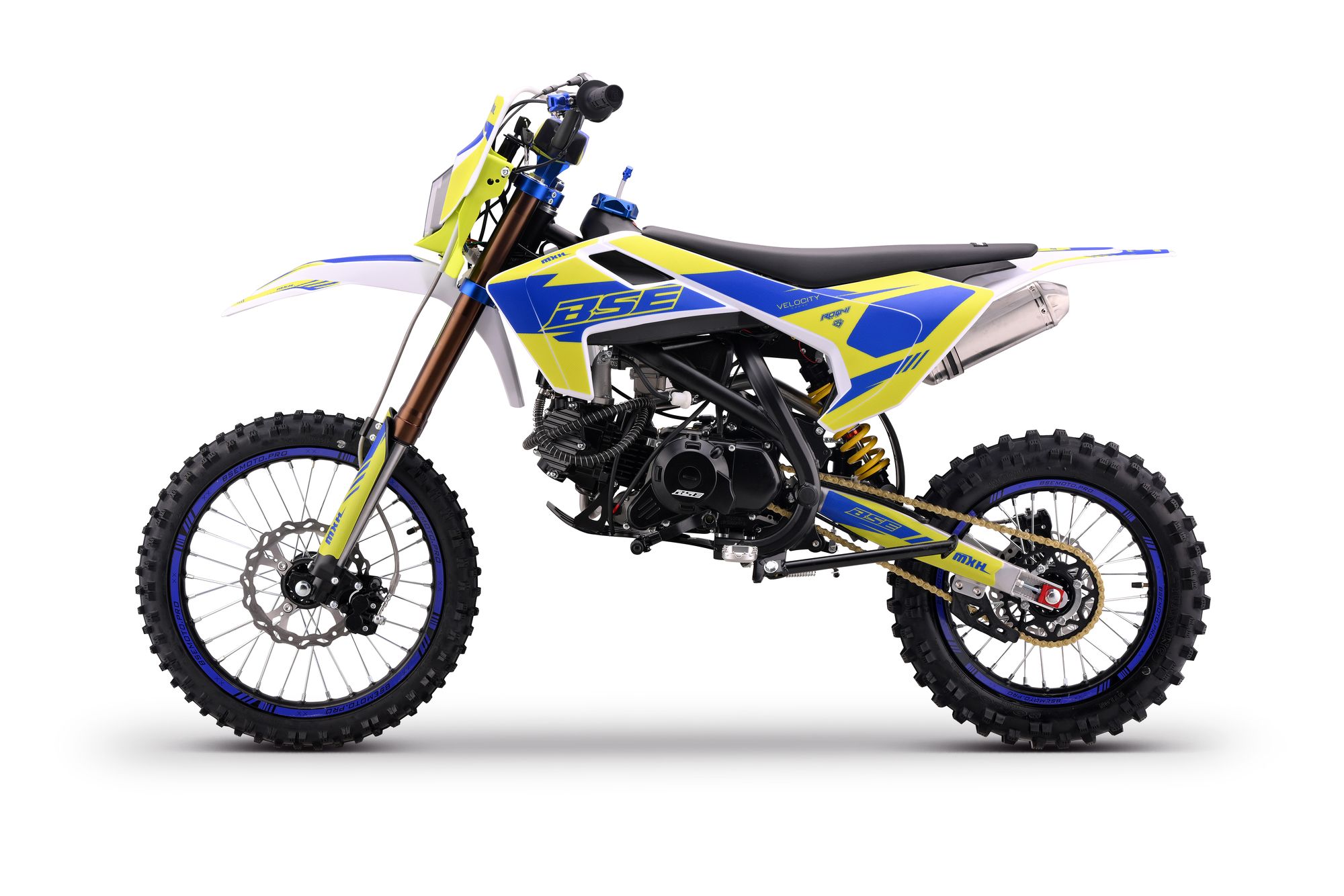Питбайк BSE MXH 150 17/14 RAPT Green\Blue
