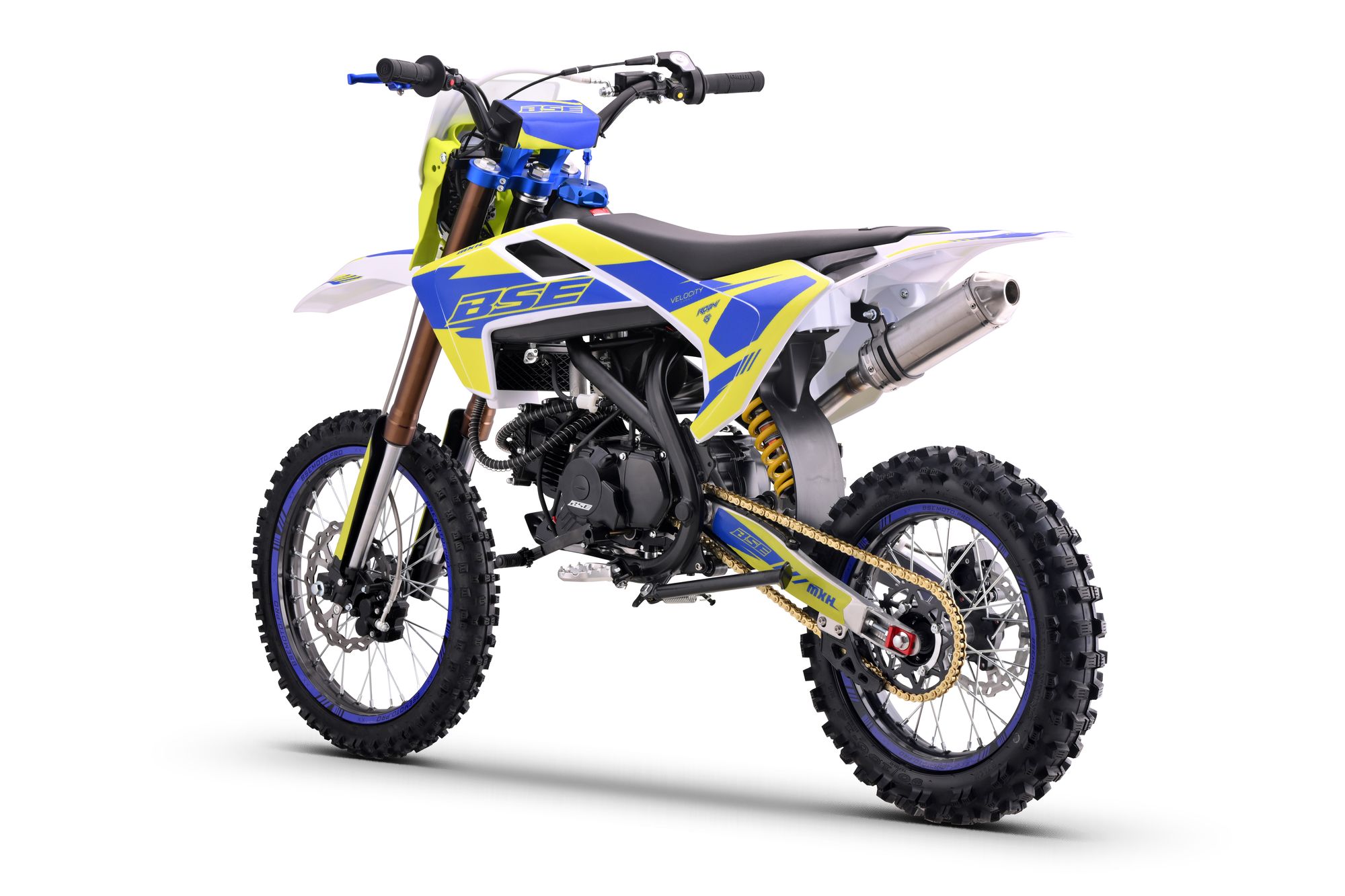 Питбайк BSE MXH 150 17/14 RAPT Green\Blue