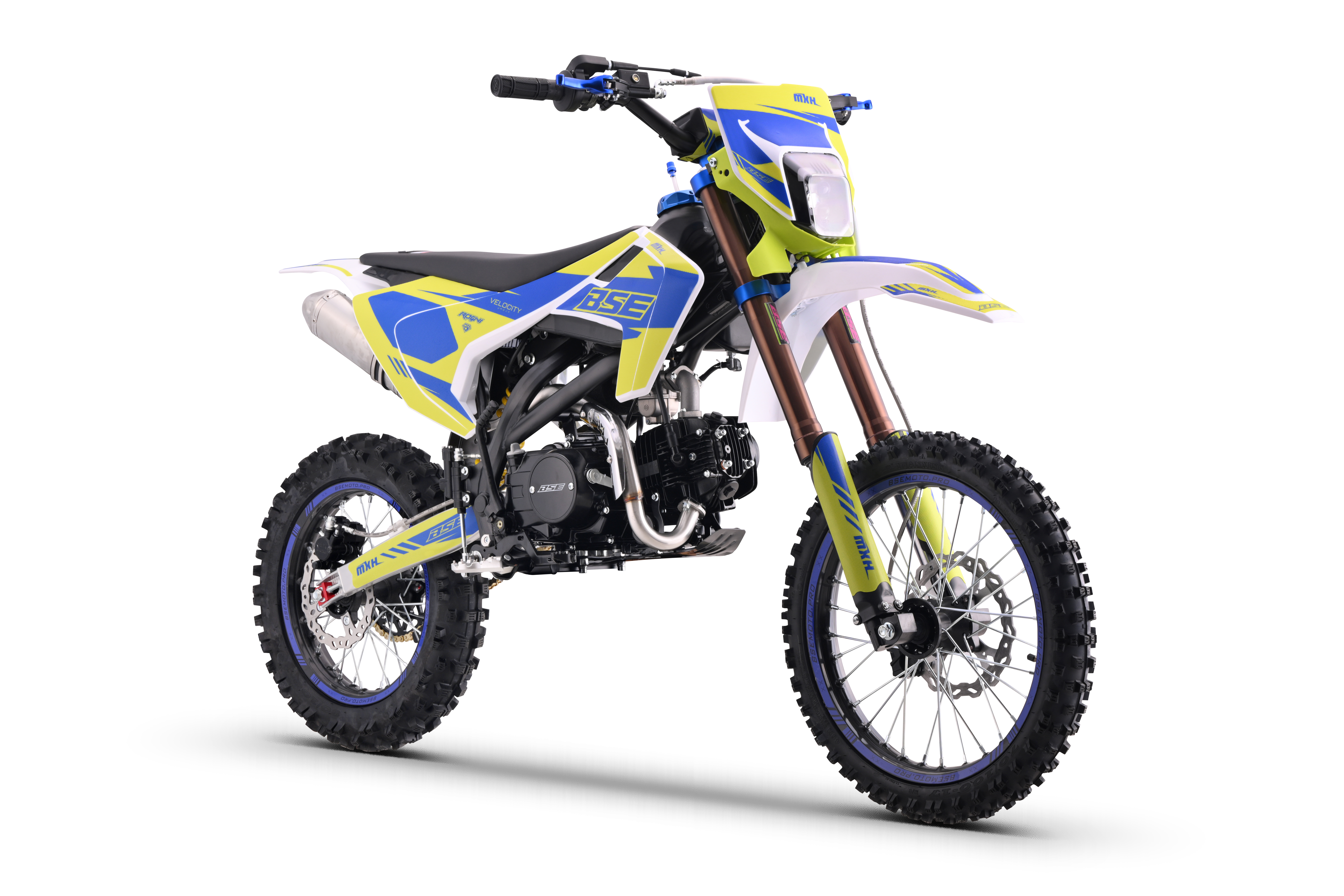 Питбайк BSE MXH 17/14 RAPT Green\Blue