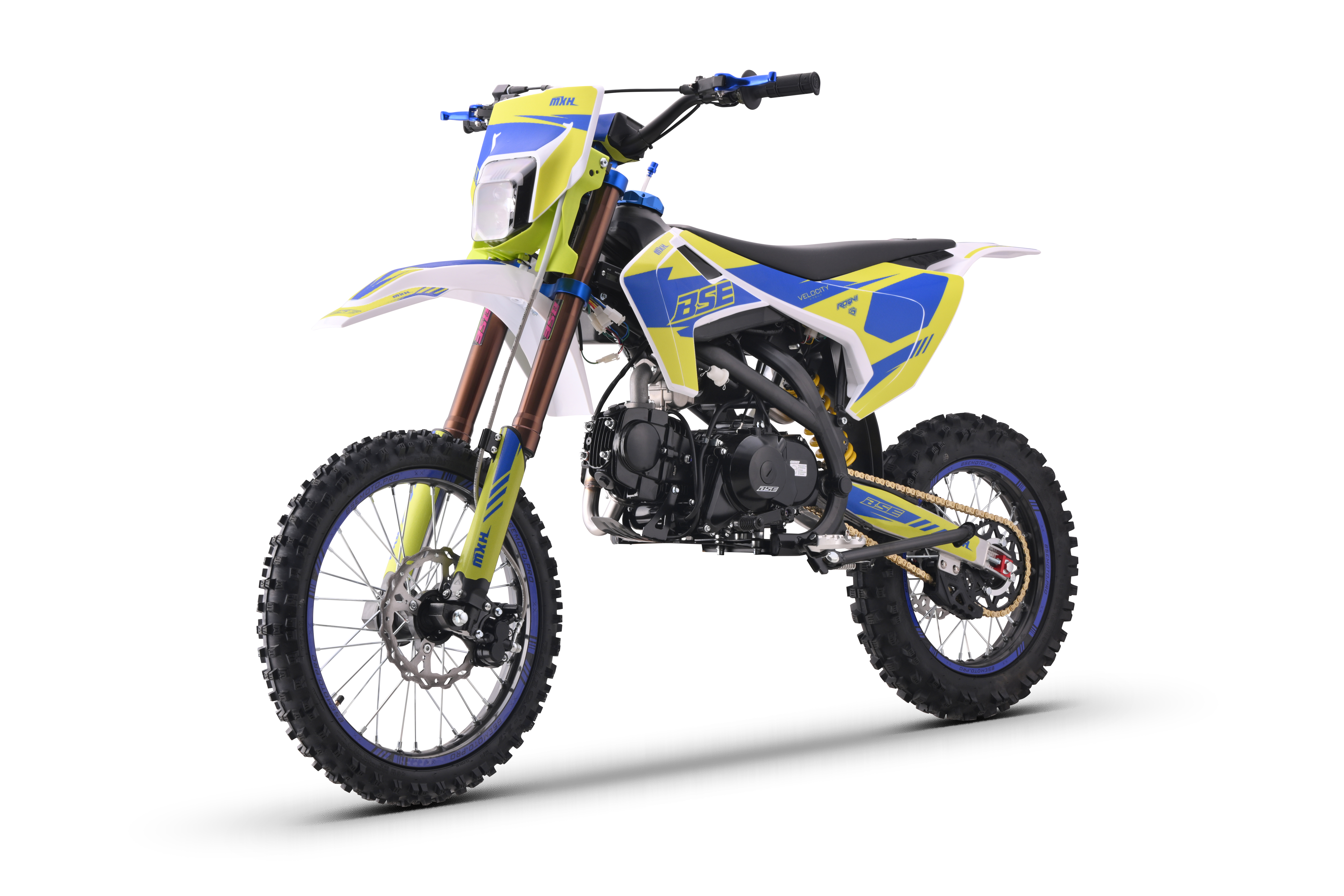 Питбайк BSE MXH 17/14 RAPT Green\Blue