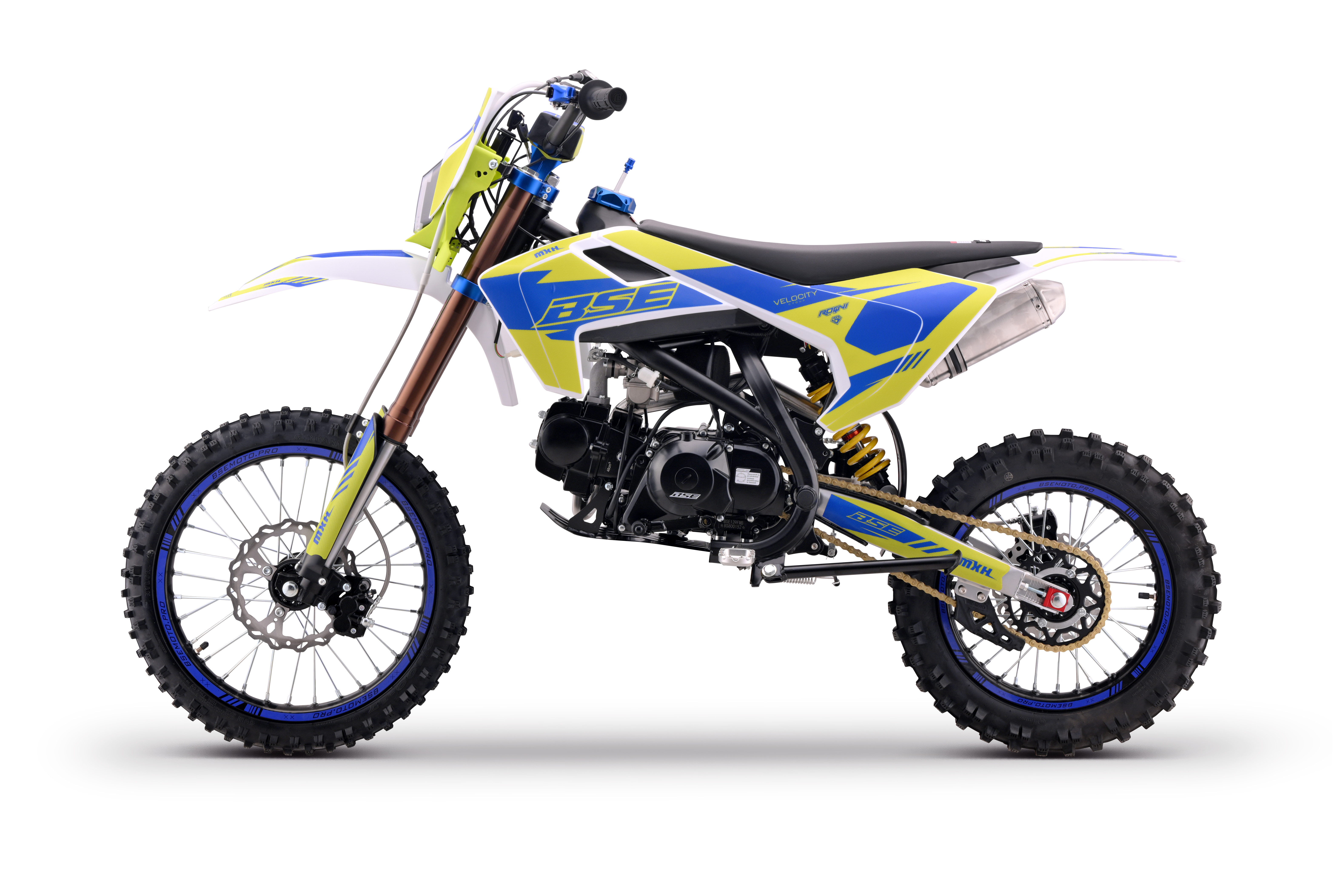 Питбайк BSE MXH 17/14 RAPT Green\Blue