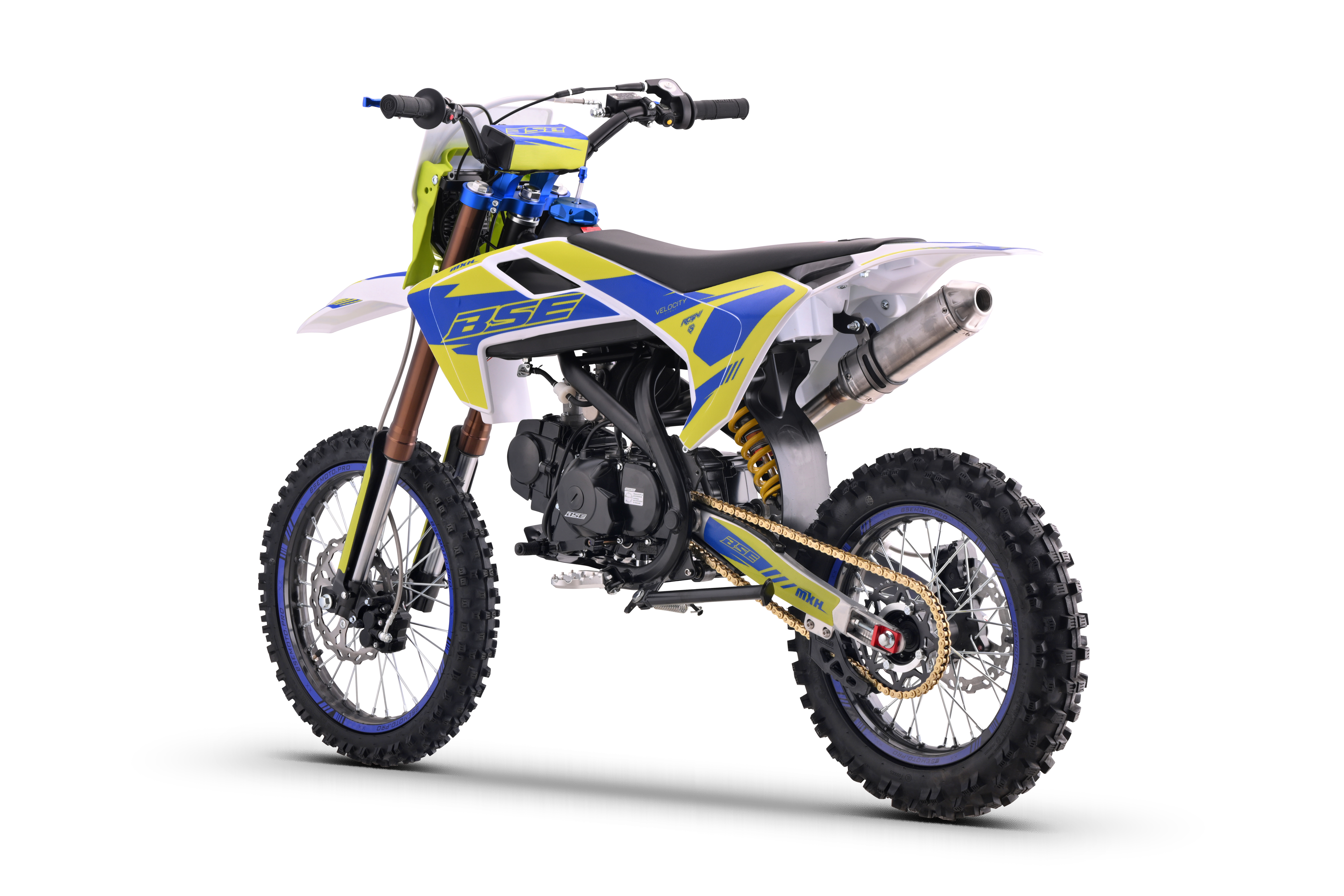 Питбайк BSE MXH 17/14 RAPT Green\Blue