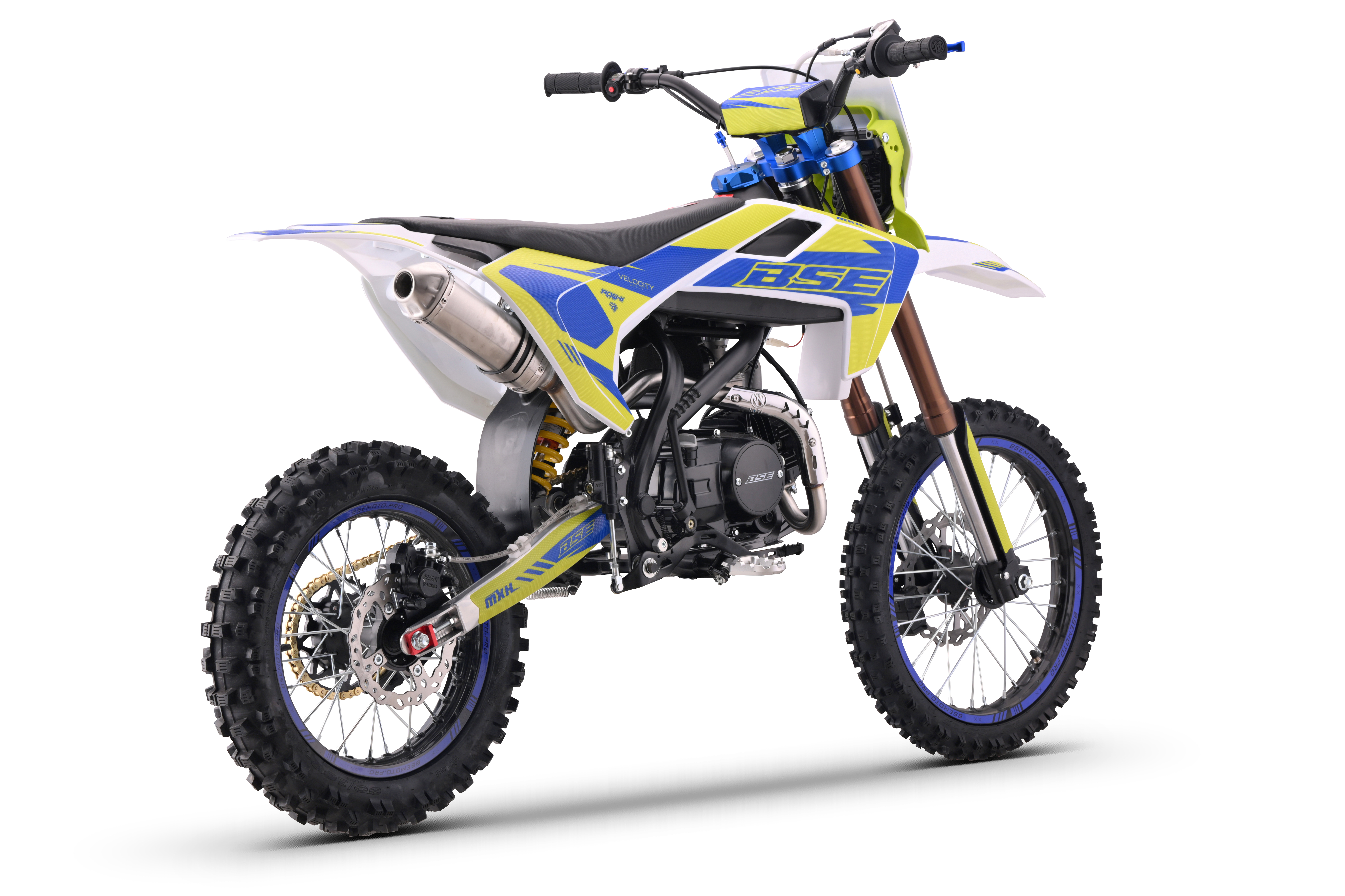 Питбайк BSE MXH 17/14 RAPT Green\Blue