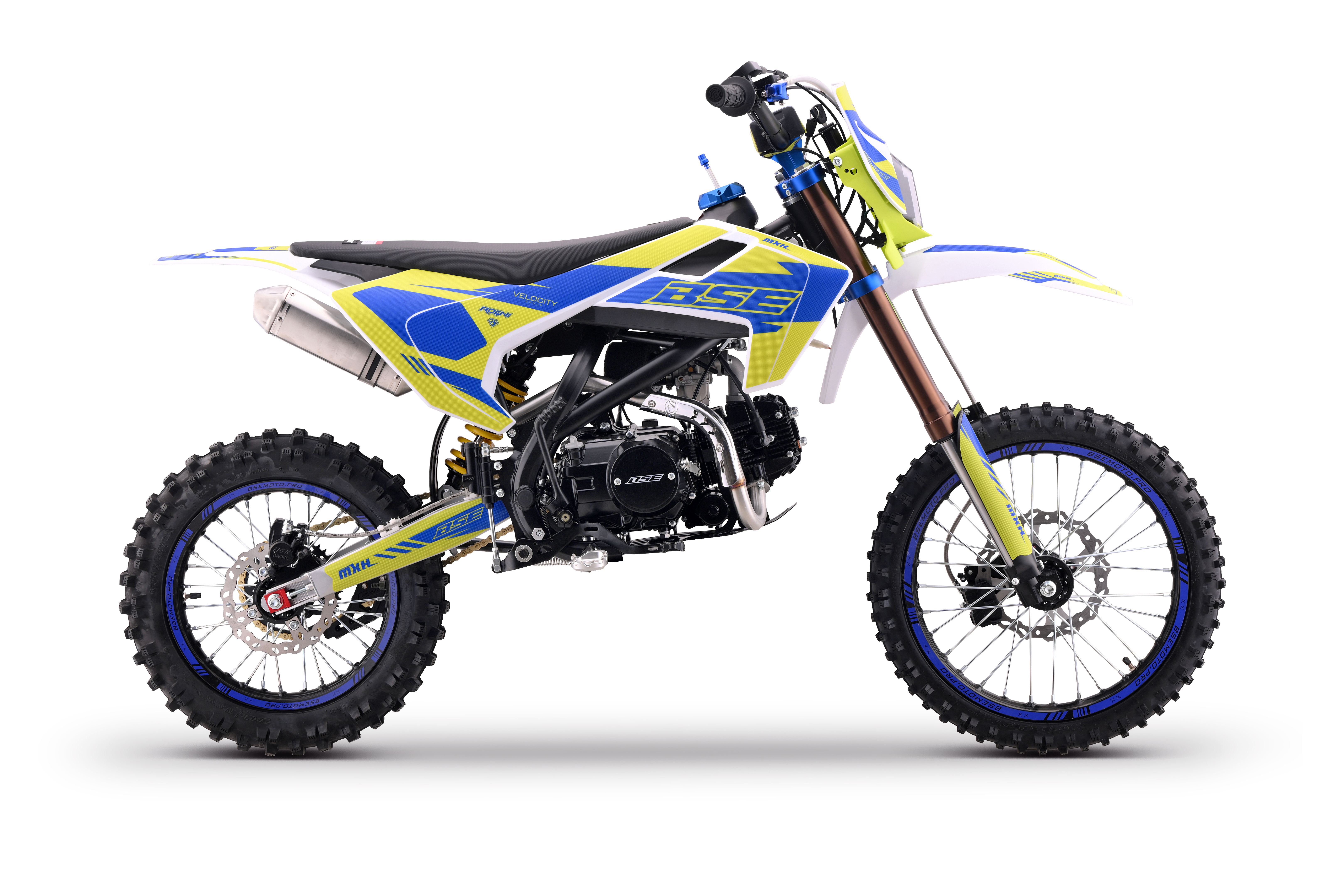 Питбайк BSE MXH 17/14 RAPT Green\Blue