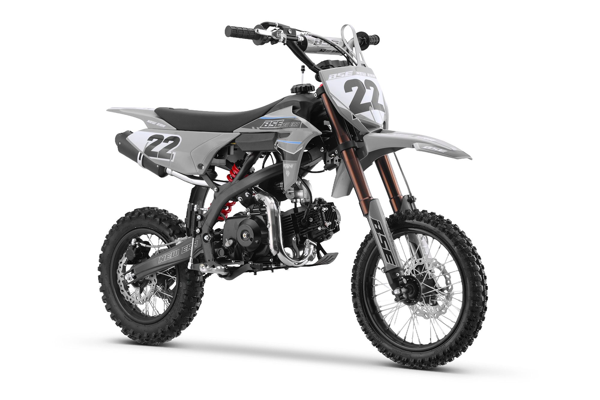 Питбайк BSE NEW ERA 110e Gray Reed 14/12 (Автомат КПП) full auto