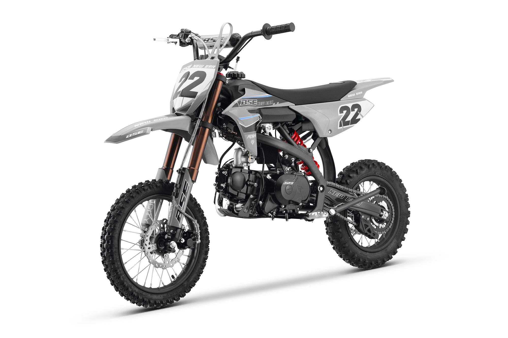 Питбайк BSE NEW ERA 110e Gray Reed 14/12 (Автомат КПП) full auto