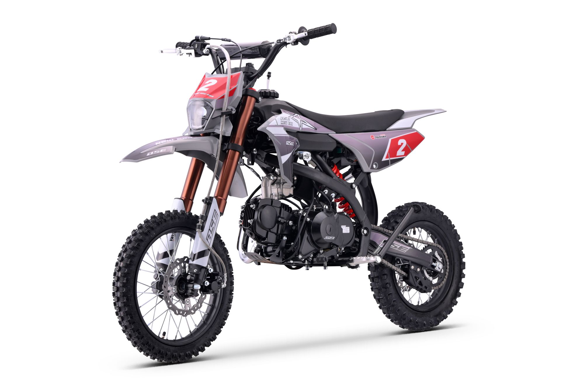 Питбайк BSE NEW ERA 125E 14/12 Mayhem Grey